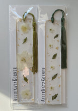 Load image into Gallery viewer, Floral Resin Bookmarks ~ Various Colors