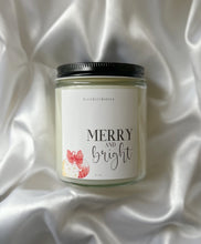Load image into Gallery viewer, Merry and Bright Candle