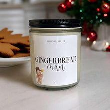 Load image into Gallery viewer, Gingerbread Man Candle
