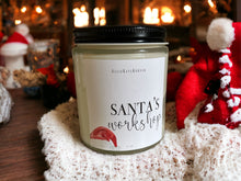 Load image into Gallery viewer, Santa&#39;s Workshop Candle
