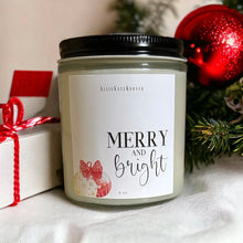 Load image into Gallery viewer, Merry and Bright Candle
