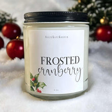 Load image into Gallery viewer, Frosted Cranberry Candle
