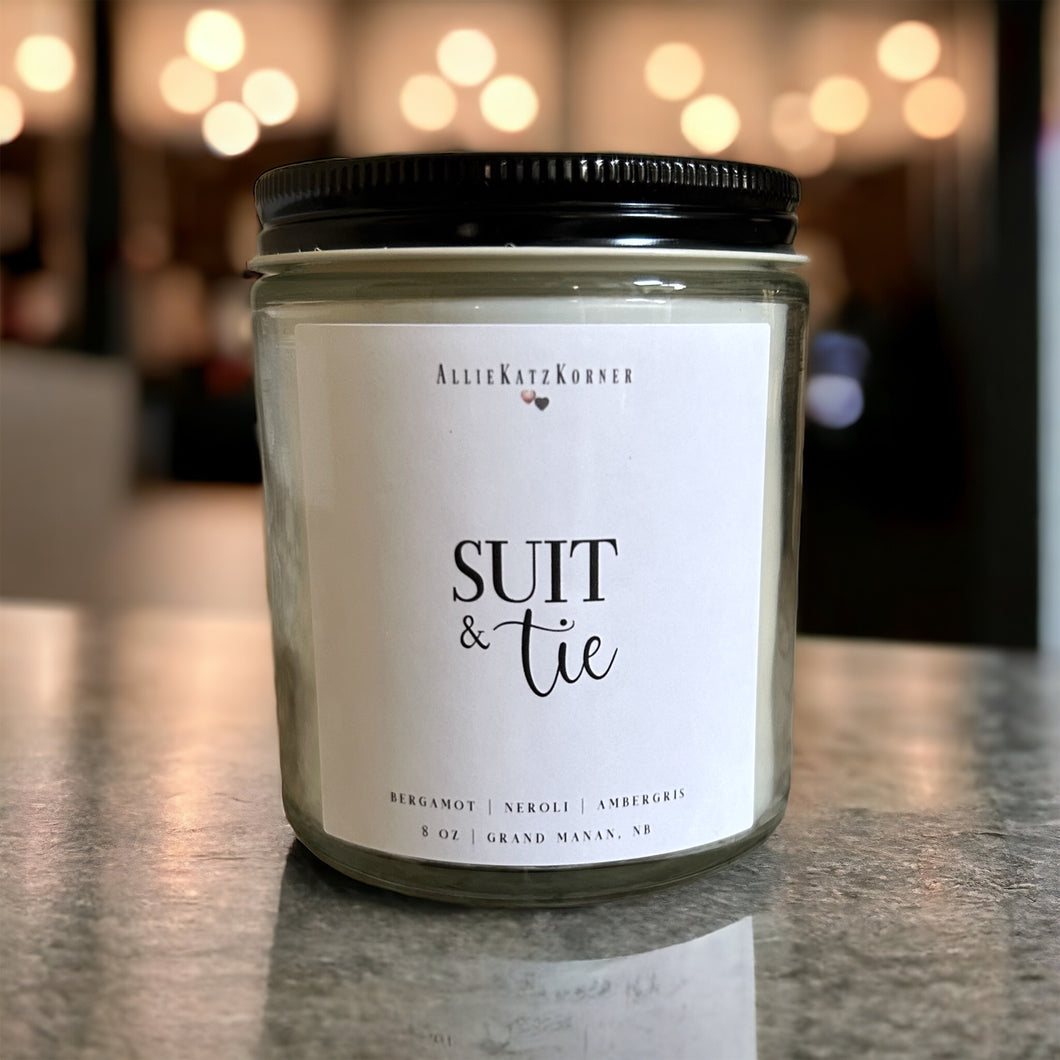 Suit & Tie Candle