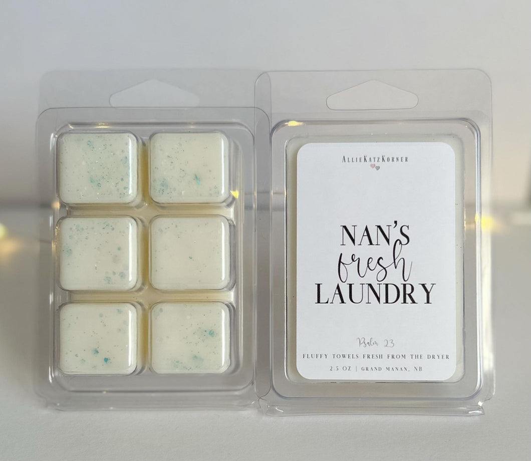 Nan's Fresh Laundry Wax Melts