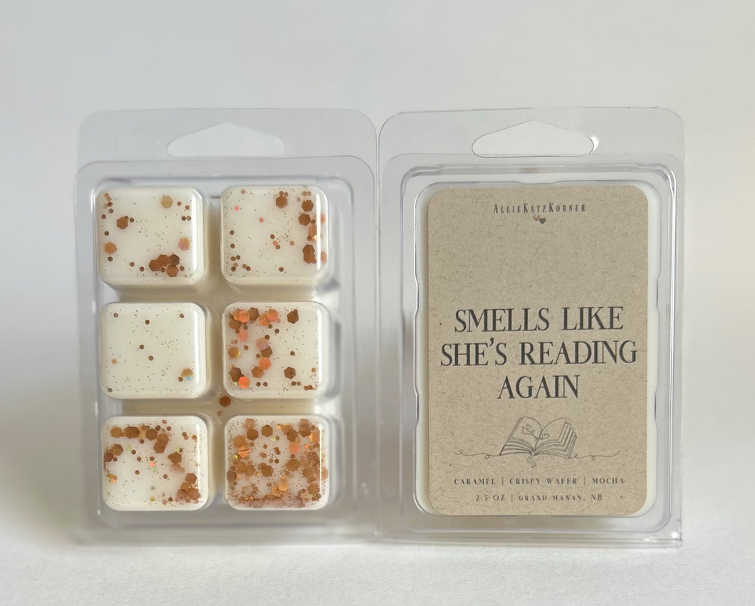 Smells Like She's Reading Again Wax Melts