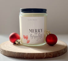 Load image into Gallery viewer, Merry and Bright Candle
