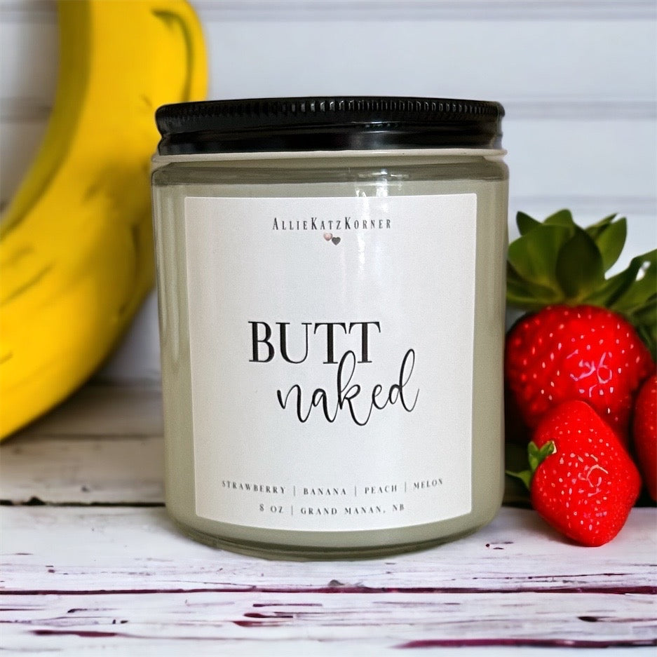 Butt Naked Candle