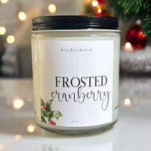 Load image into Gallery viewer, Frosted Cranberry Candle
