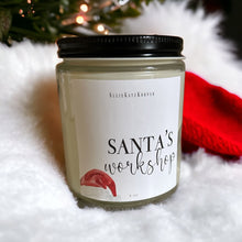 Load image into Gallery viewer, Santa&#39;s Workshop Candle
