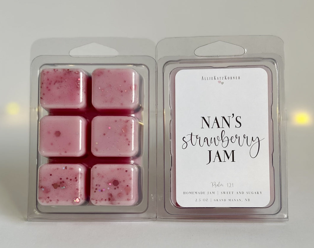 Nan's Strawberry Jam Wax Melts