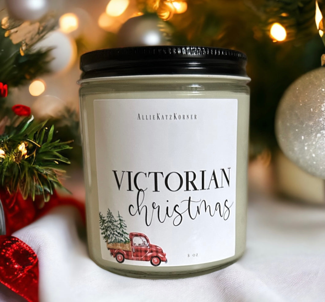 Victorian Christmas Candle