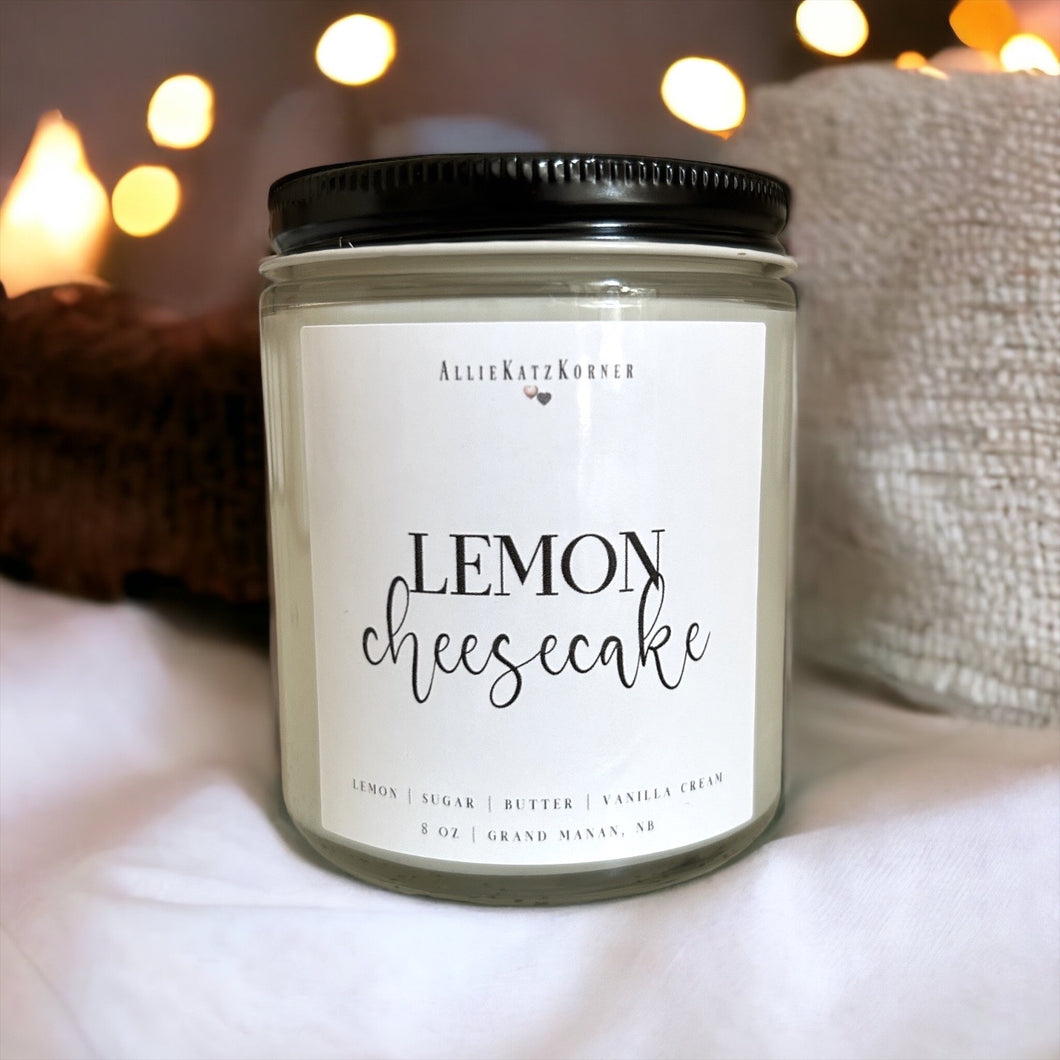 Lemon Cheesecake Candle