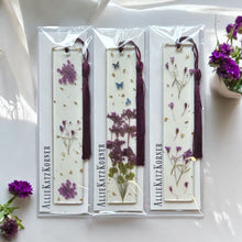 Load image into Gallery viewer, Floral Resin Bookmarks ~ Various Colors
