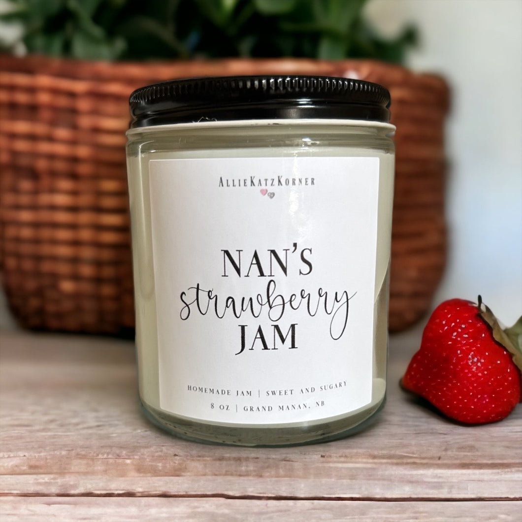 Nan's Strawberry Jam Candle