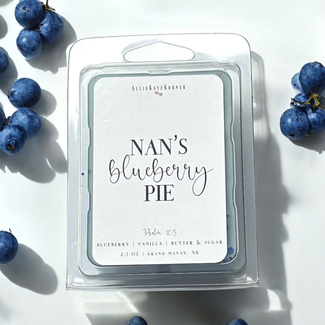 Nan's Blueberry Pie Wax Melts