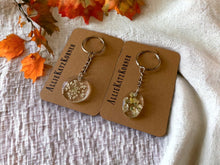 Load image into Gallery viewer, Floral Resin Keychains ~ Small Flowers
