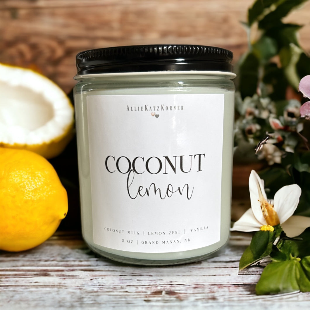 Coconut Lemon Candle