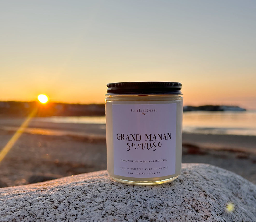 Grand Manan Sunrise Candle