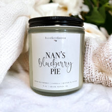 Load image into Gallery viewer, Nan&#39;s Blueberry Pie Candle
