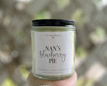 Load image into Gallery viewer, Nan&#39;s Blueberry Pie Candle
