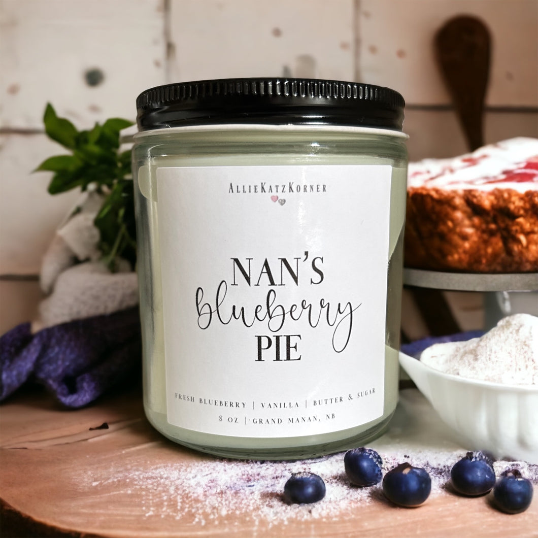 Nan's Blueberry Pie Candle